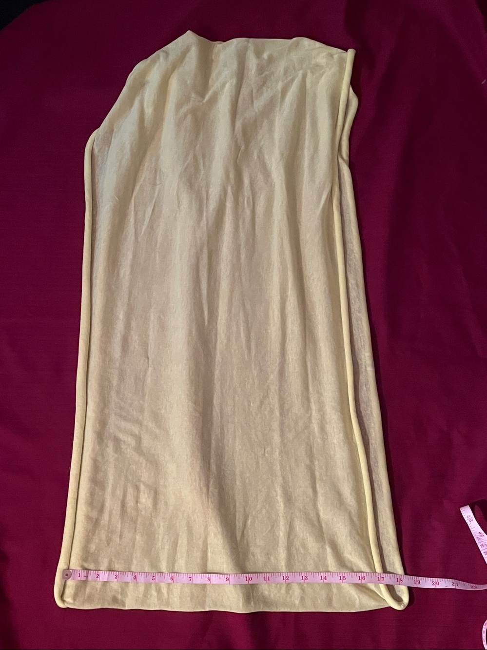 Light Cream Infinity Scarf - Women's Accessory - Picture 3 of 3